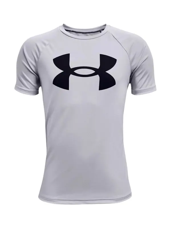 UNDER ARMOUR UNDER ARMOUR Funkcionalna majica  siva / črna