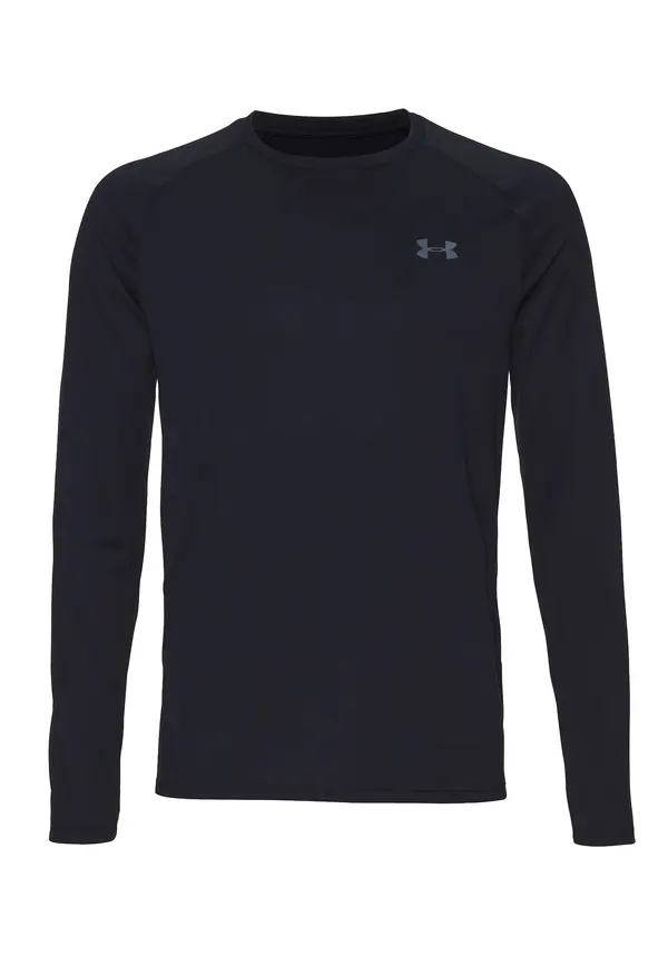UNDER ARMOUR UNDER ARMOUR Funkcionalna majica  siva / črna