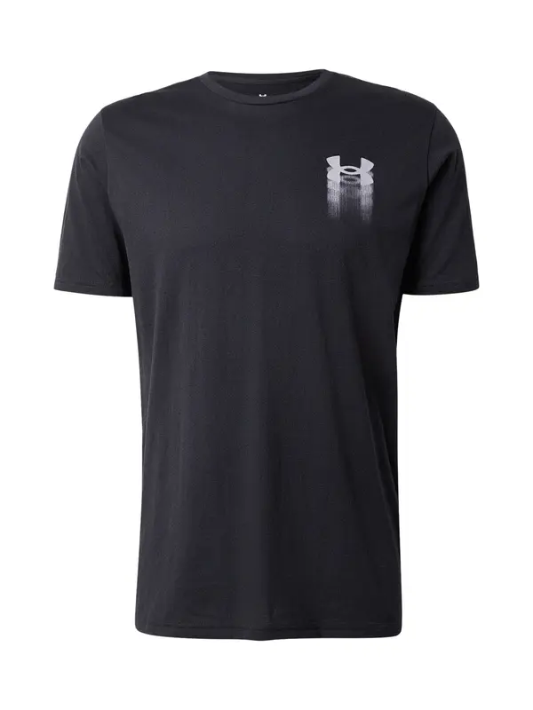 UNDER ARMOUR UNDER ARMOUR Funkcionalna majica  siva / črna