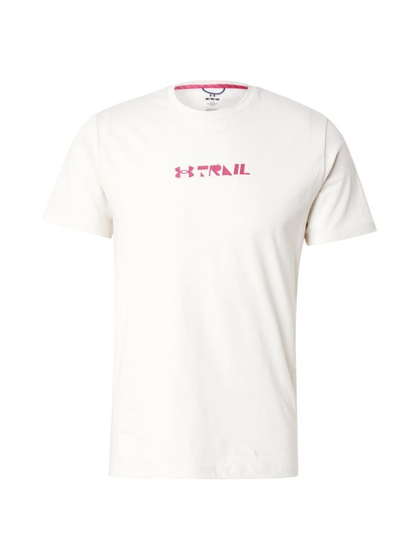 UNDER ARMOUR UNDER ARMOUR Funkcionalna majica  svetlo bež / rumena / svetlo roza