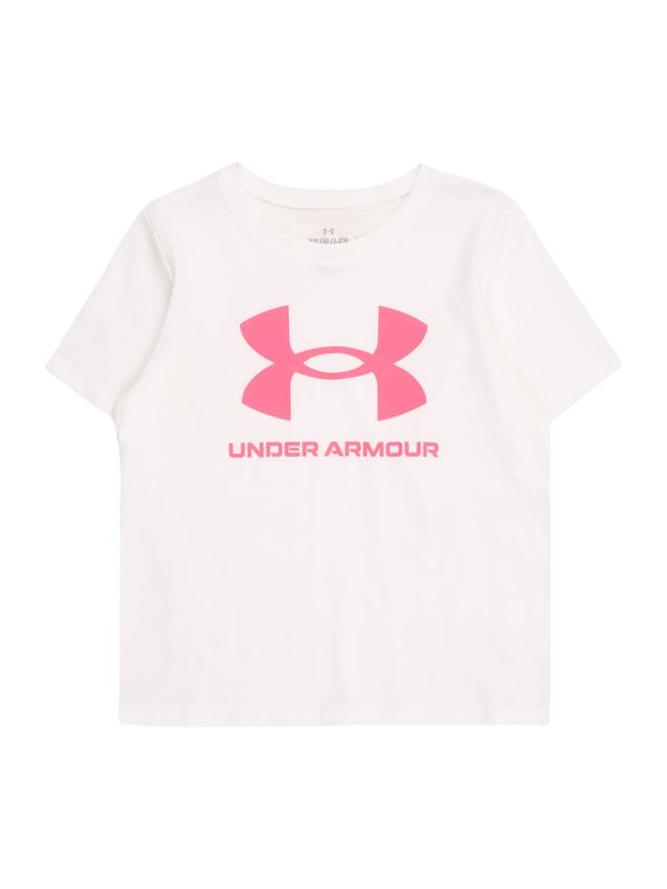 UNDER ARMOUR UNDER ARMOUR Funkcionalna majica  svetlo roza / bela