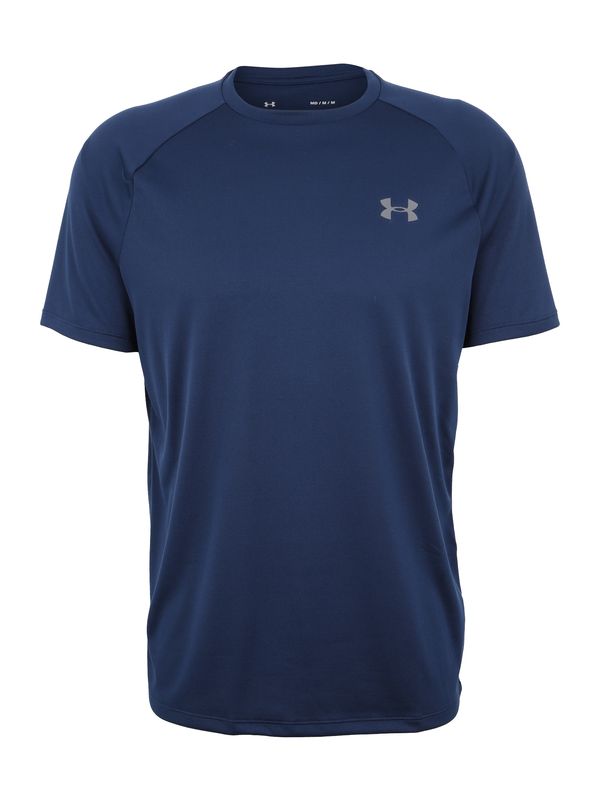 UNDER ARMOUR UNDER ARMOUR Funkcionalna majica 'Tech 2.0'  mornarska / siva