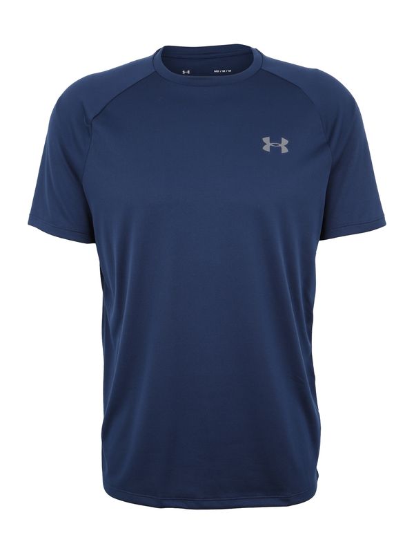 UNDER ARMOUR UNDER ARMOUR Funkcionalna majica 'Tech 2.0'  mornarska / siva