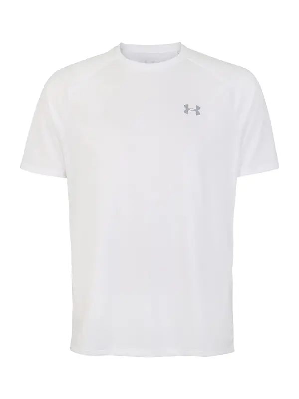 UNDER ARMOUR UNDER ARMOUR Funkcionalna majica 'Tech 2.0'  siva / bela