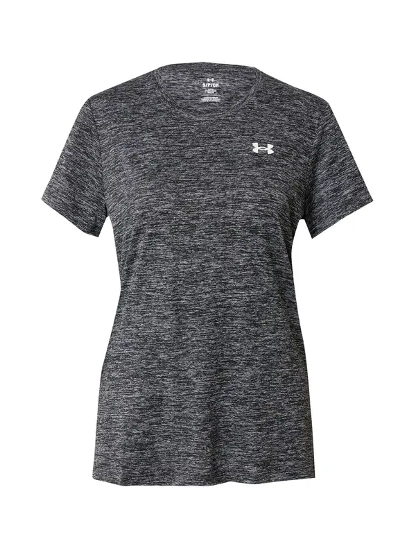 UNDER ARMOUR UNDER ARMOUR Funkcionalna majica 'Tech Twist'  črna / bela