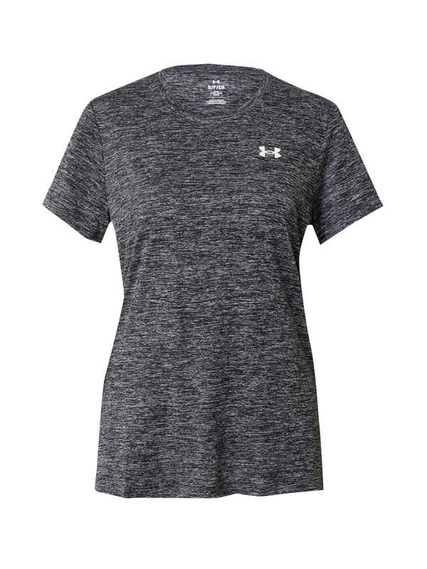 UNDER ARMOUR UNDER ARMOUR Funkcionalna majica 'Tech Twist'  črna / bela