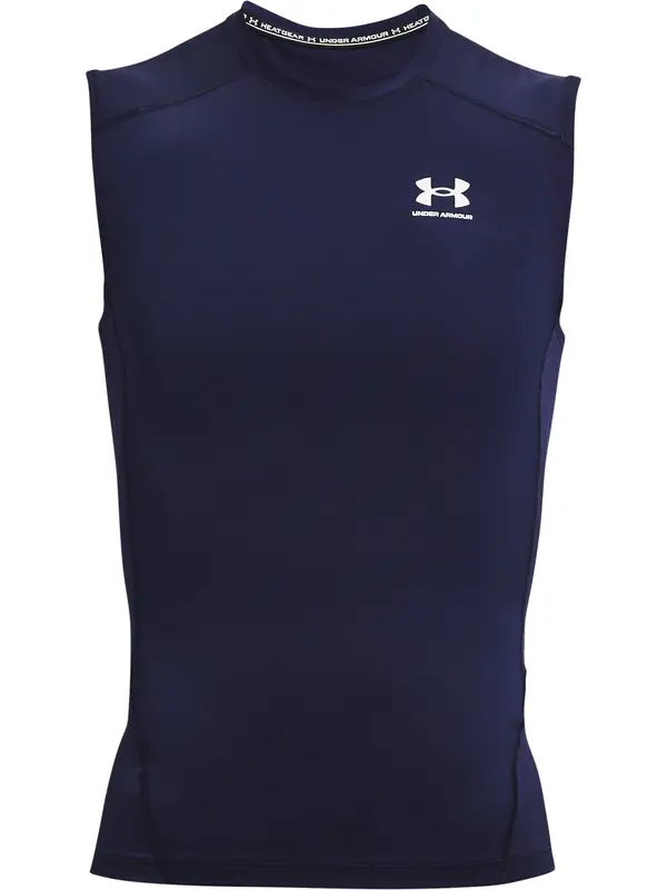 UNDER ARMOUR UNDER ARMOUR Funkcionalna majica  temno modra / bela