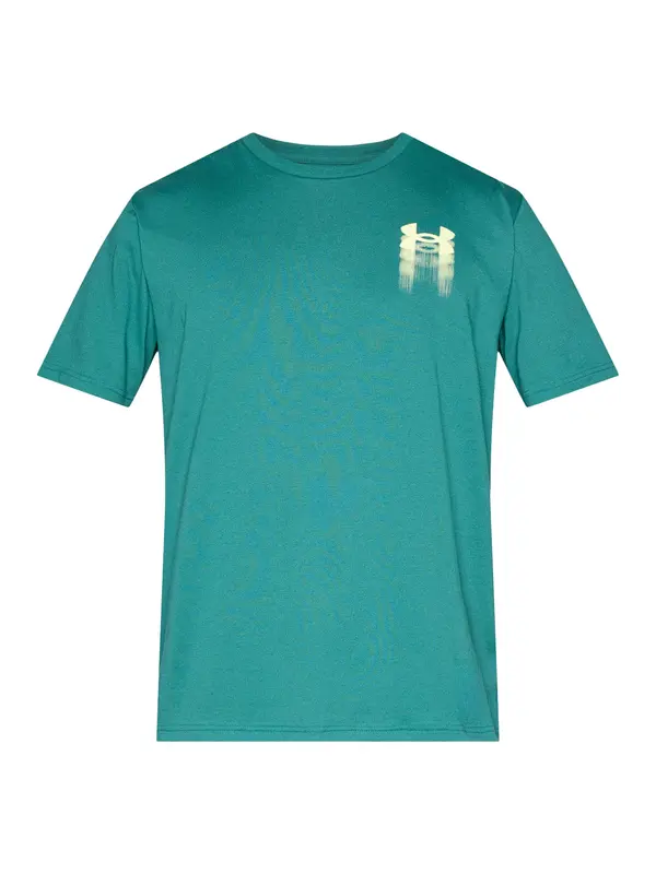 UNDER ARMOUR UNDER ARMOUR Funkcionalna majica  turkizna / svetlo rumena