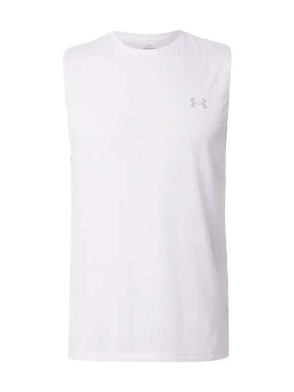 UNDER ARMOUR UNDER ARMOUR Funkcionalna majica 'Velociti'  bela