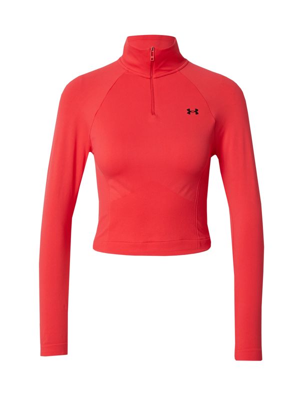 UNDER ARMOUR UNDER ARMOUR Funkcionalna majica  živo rdeča / črna