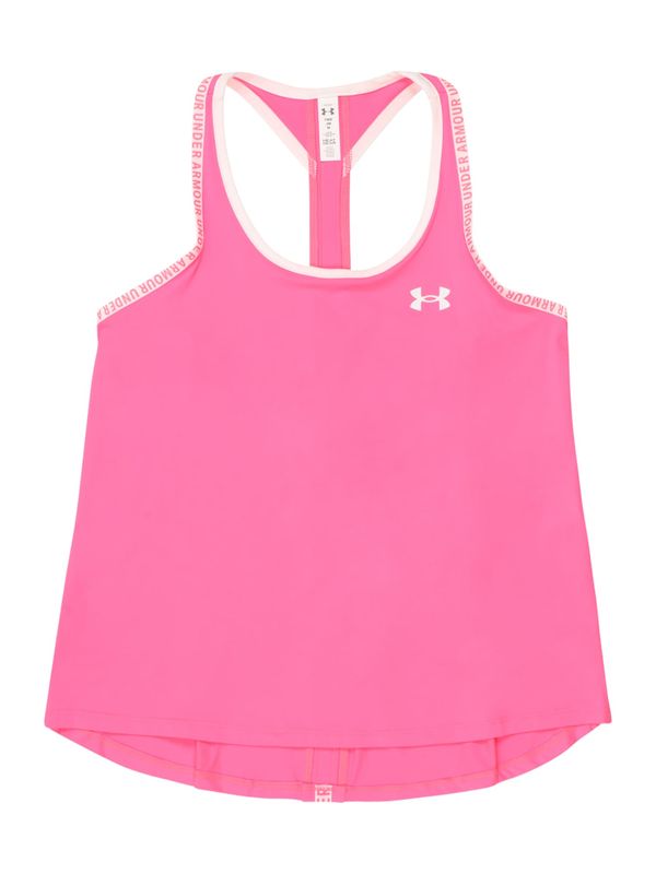 UNDER ARMOUR UNDER ARMOUR Majica 'Knockout'  roza / roza / bela