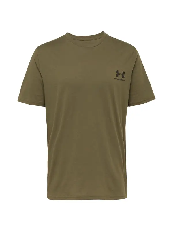 UNDER ARMOUR UNDER ARMOUR Majica  oliva / črna