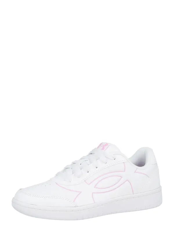 UNDER ARMOUR UNDER ARMOUR Nizke superge 'Tempo'  sliva / bela