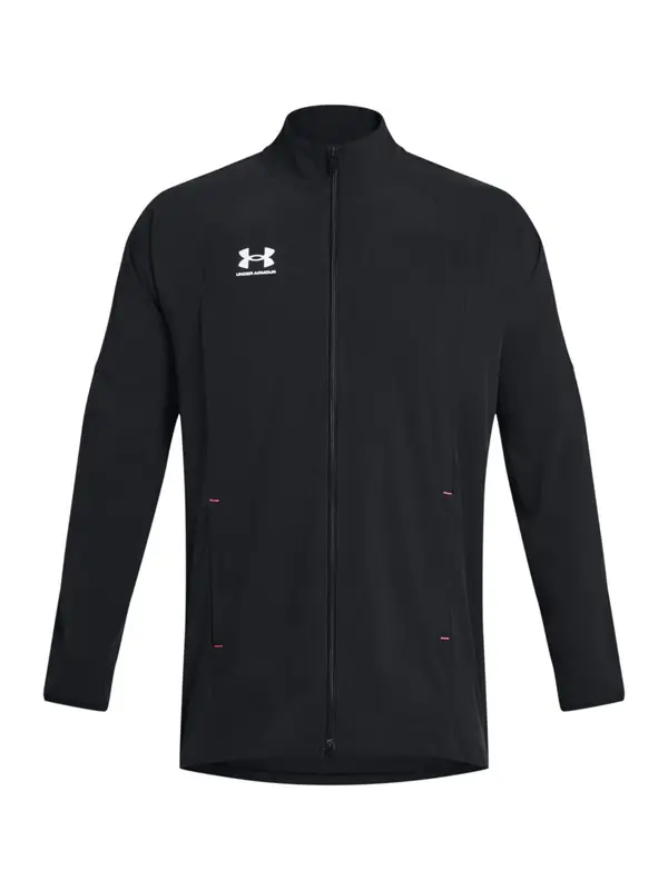 UNDER ARMOUR UNDER ARMOUR Športna jakna 'Challenger Pro'  črna / bela