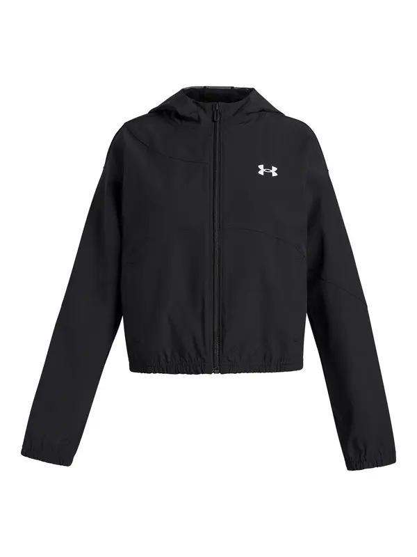 UNDER ARMOUR UNDER ARMOUR Športna jakna 'Rival'  črna / bela