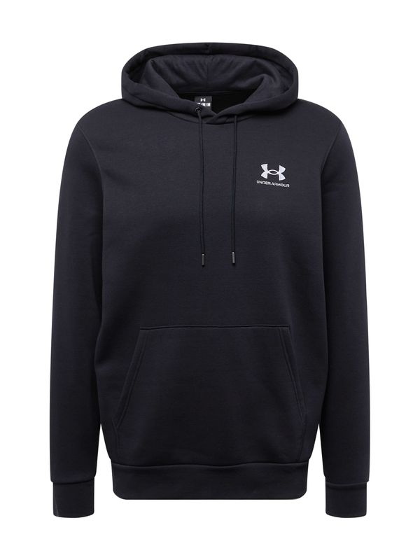 UNDER ARMOUR UNDER ARMOUR Športna majica 'Essential'  črna / bela