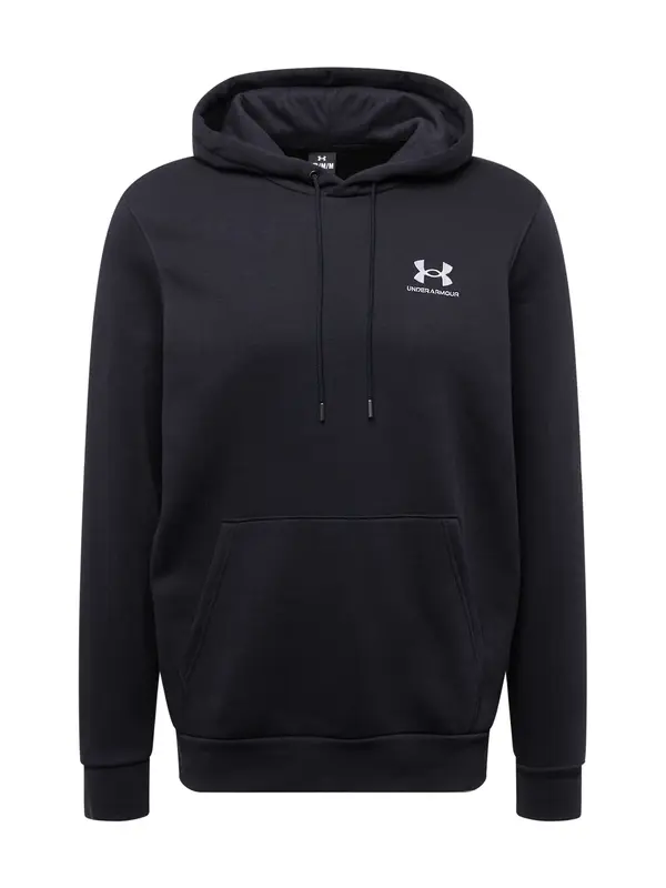 UNDER ARMOUR UNDER ARMOUR Športna majica 'Essential'  črna / bela