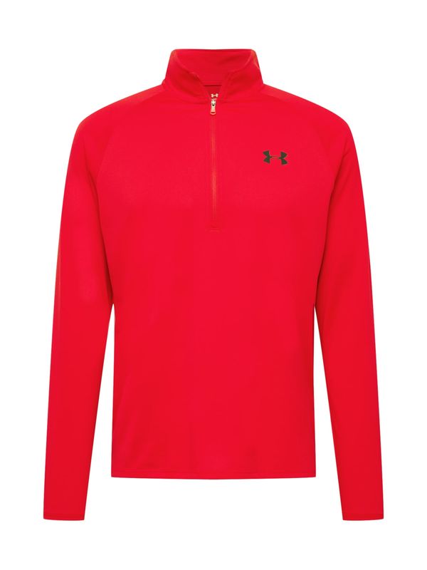 UNDER ARMOUR UNDER ARMOUR Športna majica  rdeča / črna