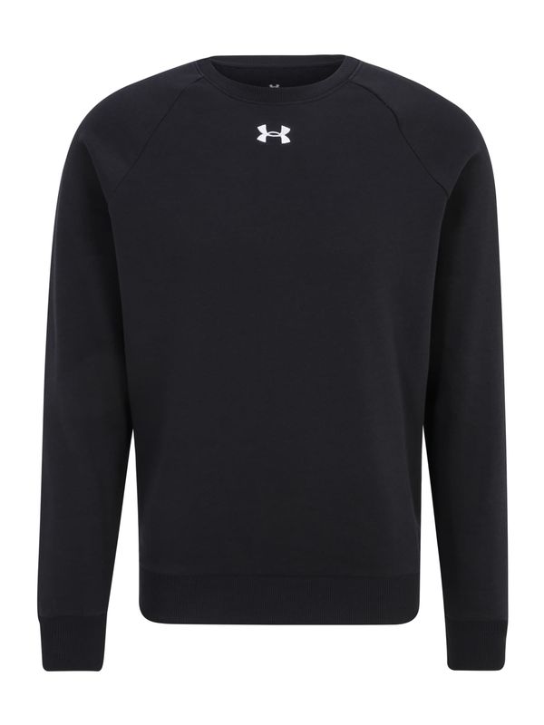 UNDER ARMOUR UNDER ARMOUR Športna majica 'Rival'  črna / bela