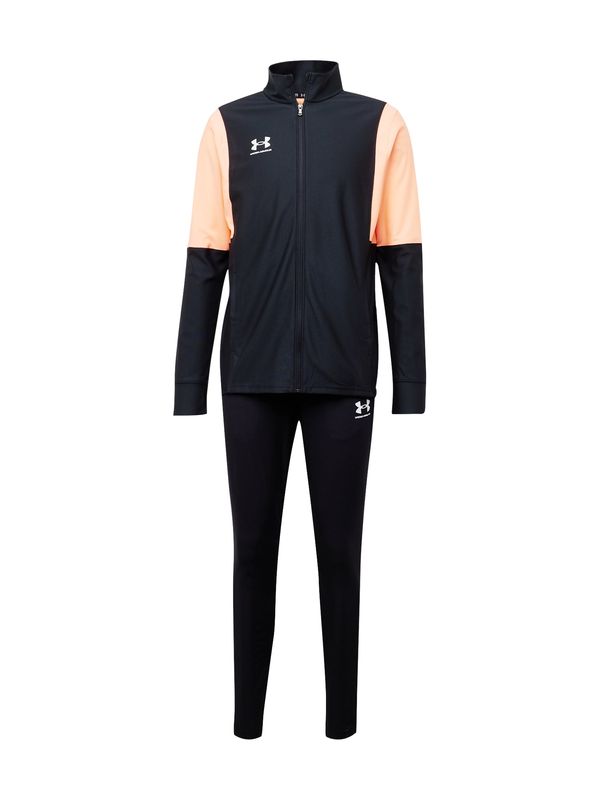 UNDER ARMOUR UNDER ARMOUR Športna trenirka 'Challenger'  breskev / črna / bela