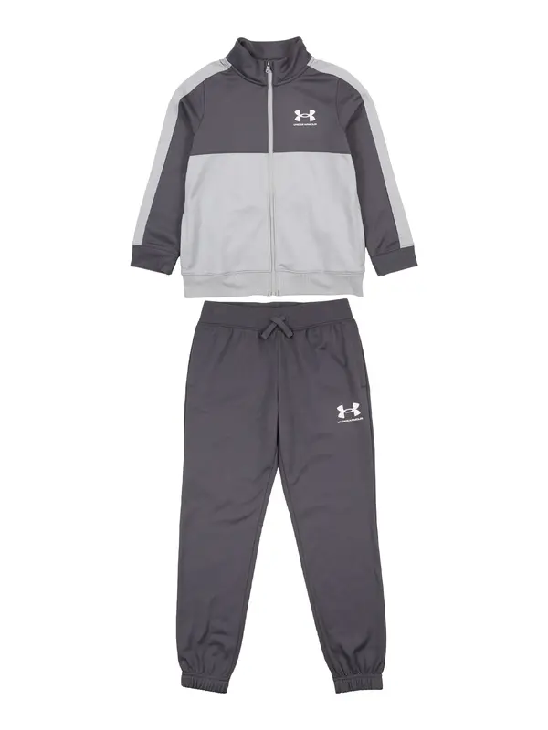 UNDER ARMOUR UNDER ARMOUR Športna trenirka  siva / svetlo siva / bela