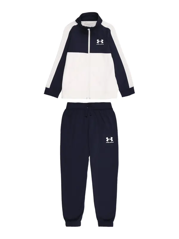 UNDER ARMOUR UNDER ARMOUR Športna trenirka  temno modra / bela