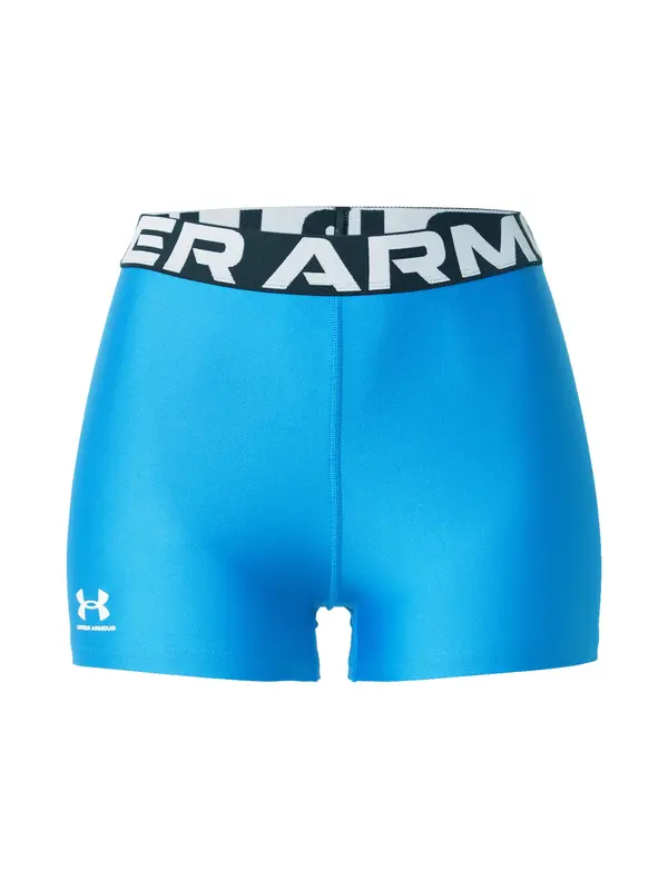 UNDER ARMOUR UNDER ARMOUR Športne hlače 'Authentics'  azur / črna / bela