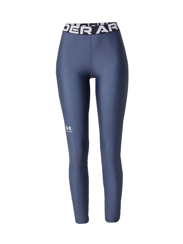 UNDER ARMOUR UNDER ARMOUR Športne hlače 'Authentics'  bazaltno siva / bela