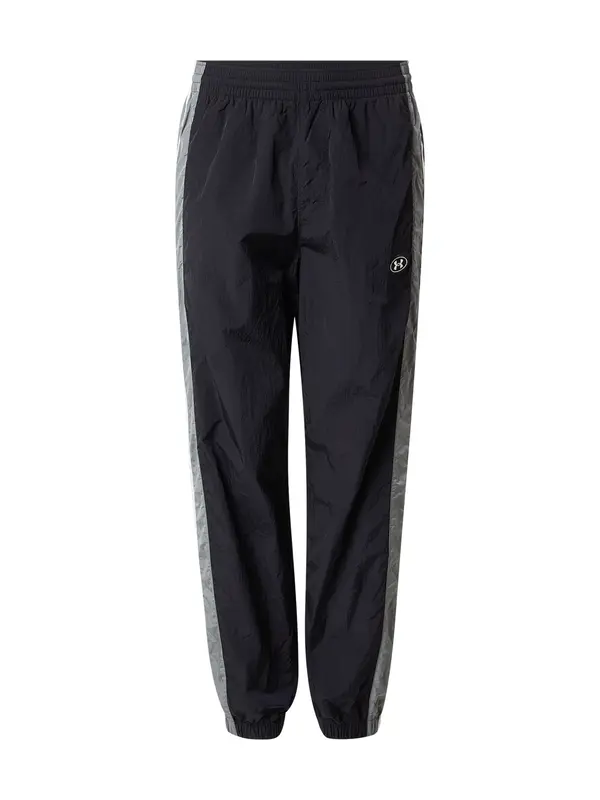 UNDER ARMOUR UNDER ARMOUR Športne hlače  bazaltno siva / črna / bela