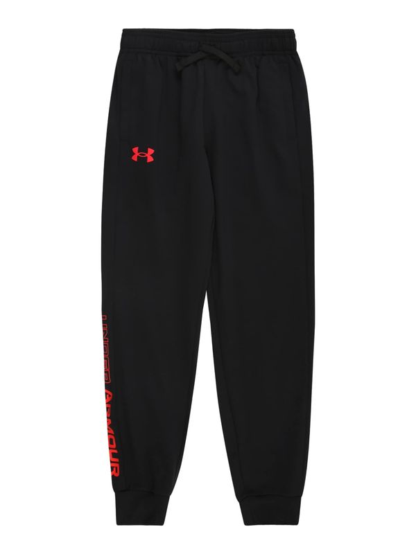 UNDER ARMOUR UNDER ARMOUR Športne hlače 'BRAWLER 2.0'  rdeča / črna