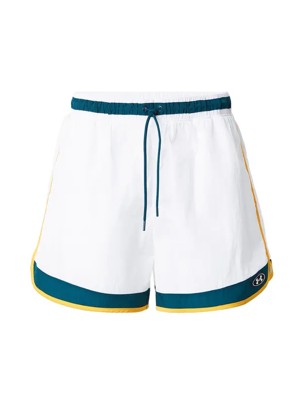 UNDER ARMOUR UNDER ARMOUR Športne hlače  cijansko modra / rumena / bela