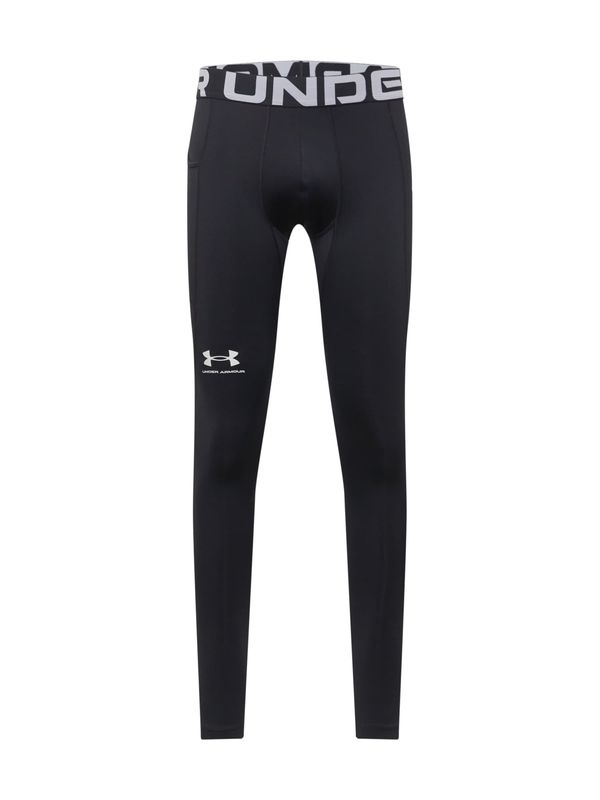 UNDER ARMOUR UNDER ARMOUR Športne hlače  črna / bela