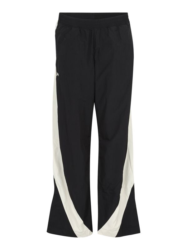 UNDER ARMOUR UNDER ARMOUR Športne hlače  črna / bela