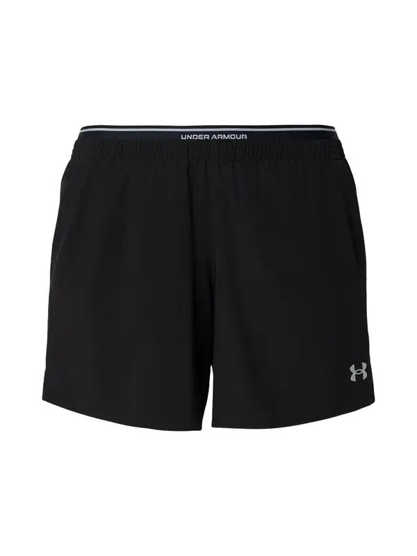 UNDER ARMOUR UNDER ARMOUR Športne hlače  črna / bela