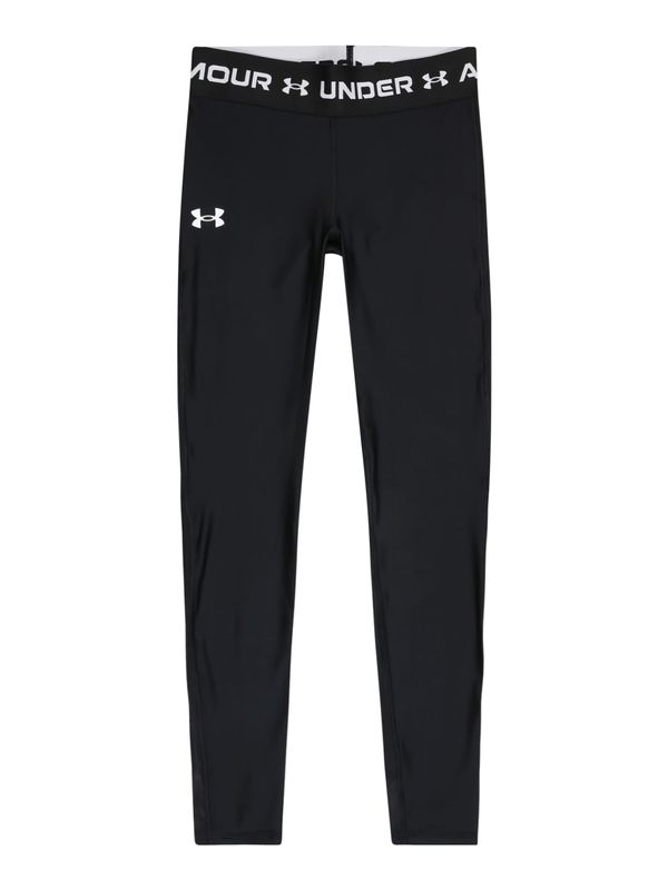 UNDER ARMOUR UNDER ARMOUR Športne hlače  črna / bela