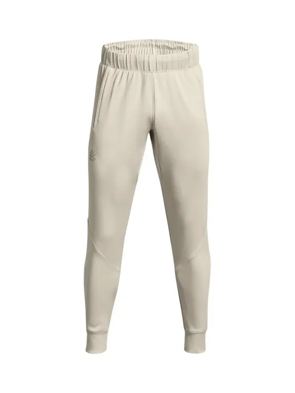 UNDER ARMOUR UNDER ARMOUR Športne hlače 'Curry Playable'  volneno bela