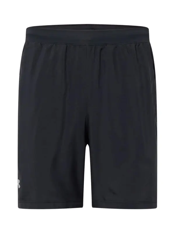 UNDER ARMOUR UNDER ARMOUR Športne hlače 'Launch 7'  siva / črna