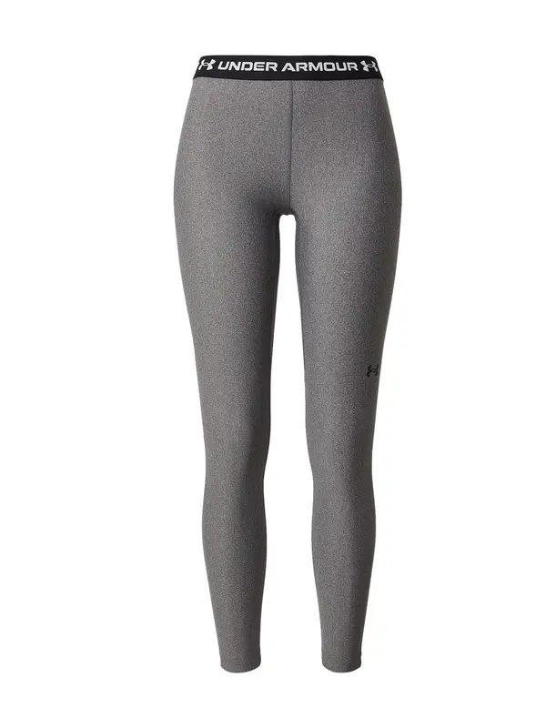 UNDER ARMOUR UNDER ARMOUR Športne hlače  pegasto siva / črna / bela