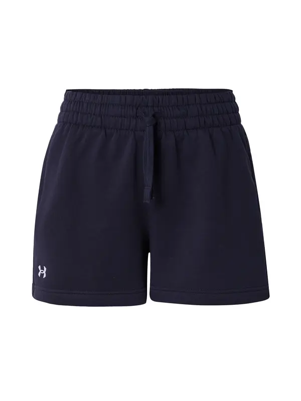 UNDER ARMOUR UNDER ARMOUR Športne hlače 'Rival'  svetlo siva / črna