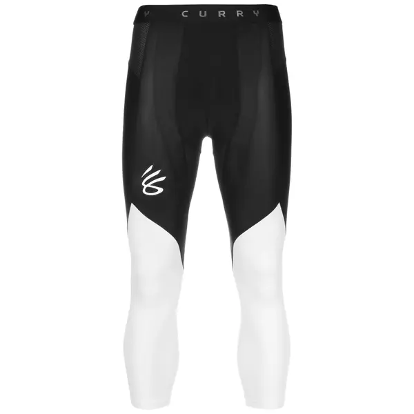 UNDER ARMOUR UNDER ARMOUR Športne hlače 'Stephen Curry'  črna / bela