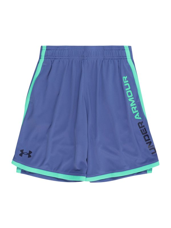 UNDER ARMOUR UNDER ARMOUR Športne hlače 'Stunt 3.0'  turkizna / golobje modra