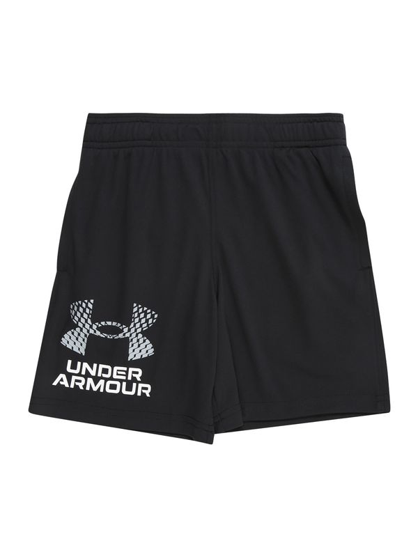 UNDER ARMOUR UNDER ARMOUR Športne hlače 'Tech'  črna / bela