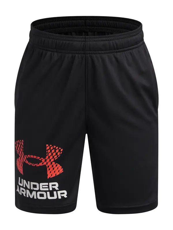UNDER ARMOUR UNDER ARMOUR Športne hlače 'Tech'  rdeča / črna / bela