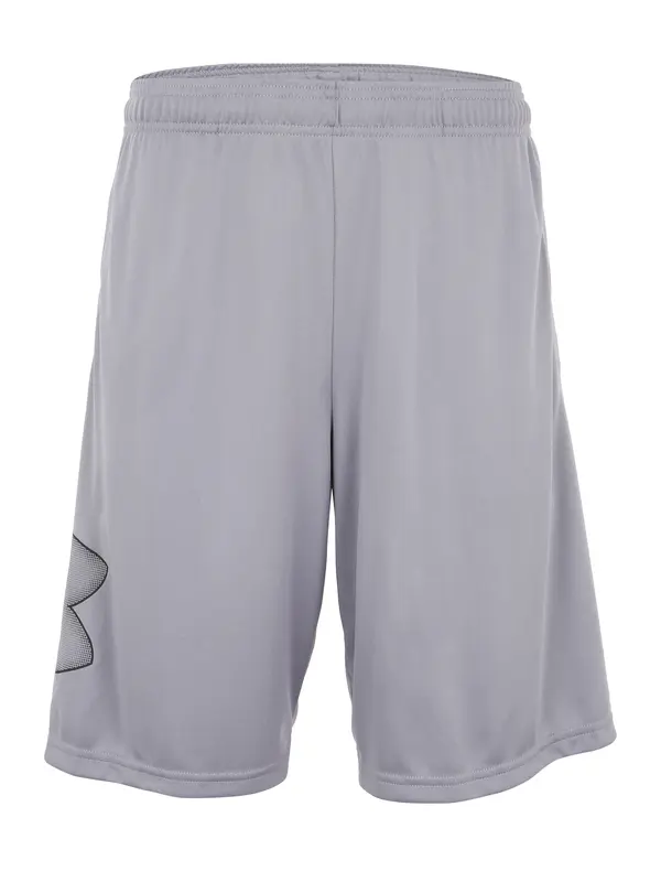 UNDER ARMOUR UNDER ARMOUR Športne hlače 'Tech'  siva / črna