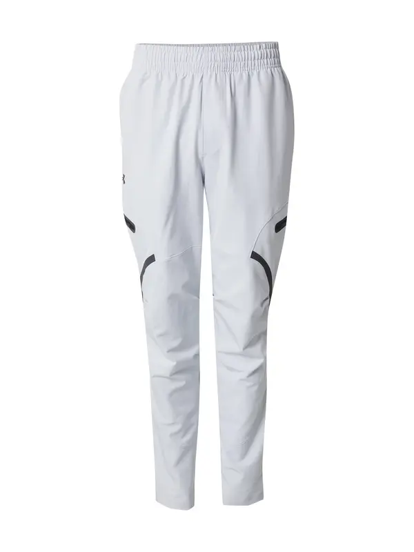 UNDER ARMOUR UNDER ARMOUR Športne hlače 'Unstoppable'  siva / črna