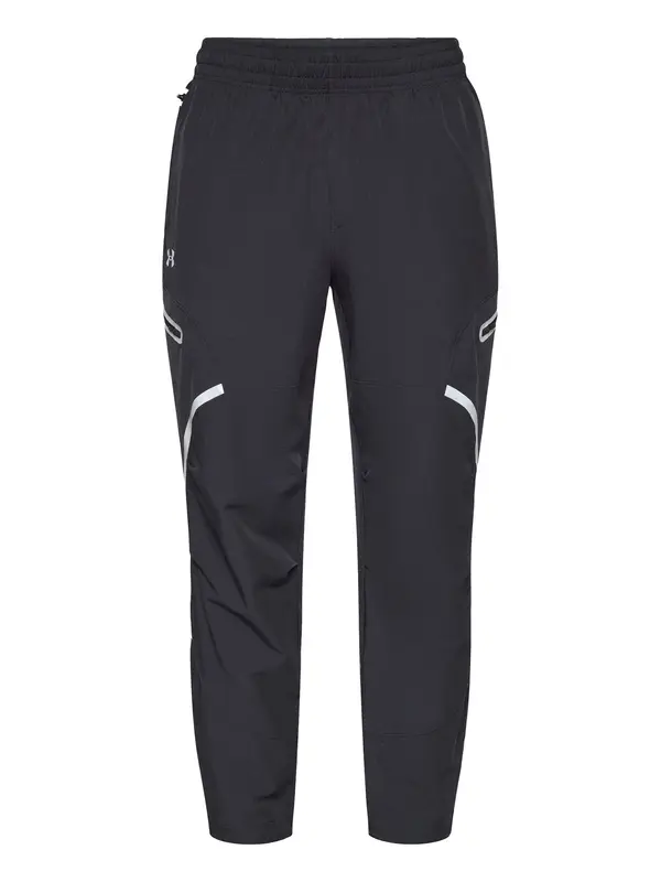 UNDER ARMOUR UNDER ARMOUR Športne hlače 'Unstoppable'  siva / črna