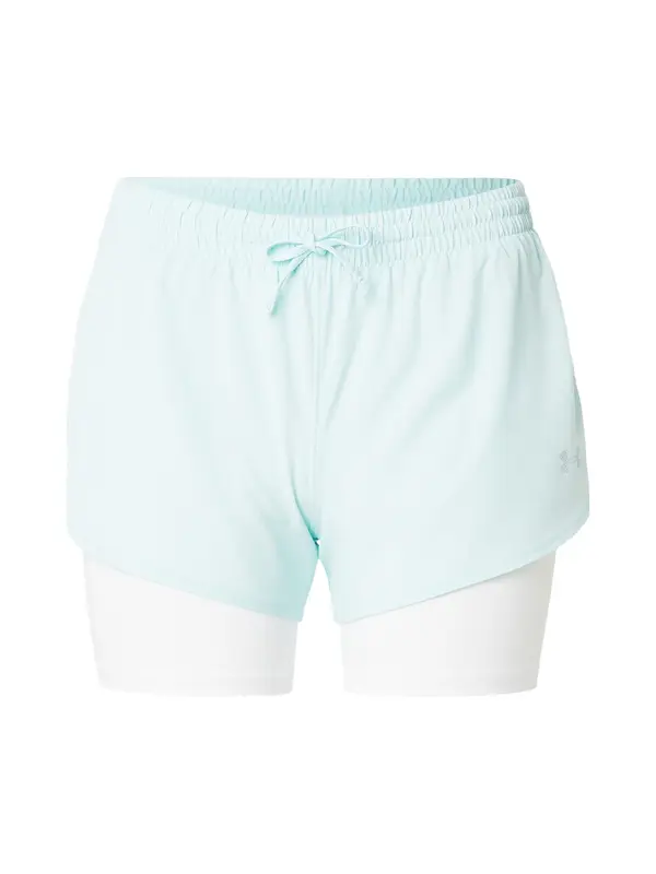 UNDER ARMOUR UNDER ARMOUR Športne hlače 'Velociti Pro'  meta / bela