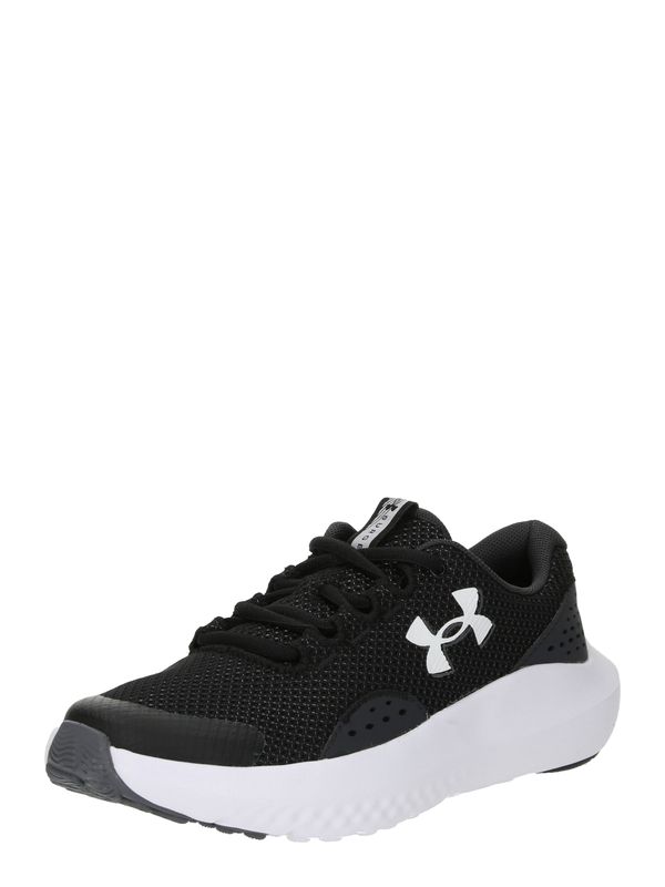 UNDER ARMOUR UNDER ARMOUR Športni čevelj 'BGS Surge 4'  črna / bela