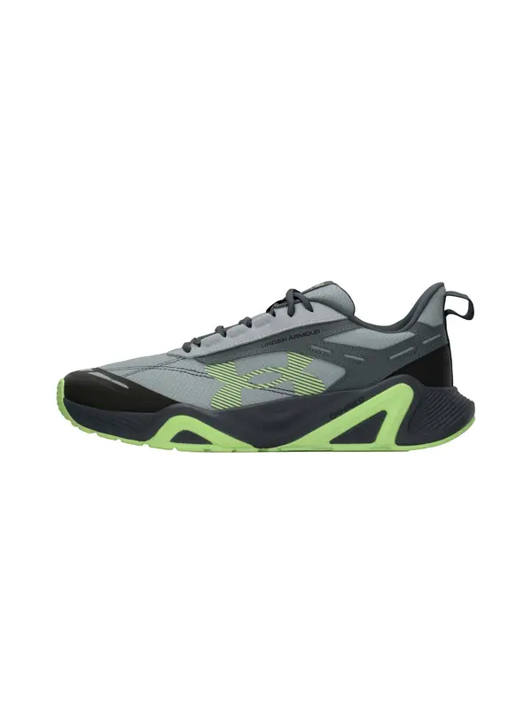 UNDER ARMOUR UNDER ARMOUR Športni čevelj 'Charged Commit TR 5'  srebrno-siva / svetlo zelena / črna