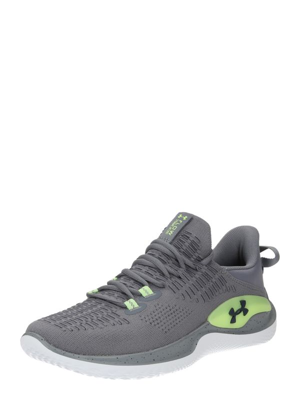 UNDER ARMOUR UNDER ARMOUR Športni čevelj 'Flow Dynamic'  siva / svetlo zelena / črna